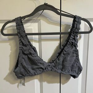 Zara Gray Bralette Fillsense Top